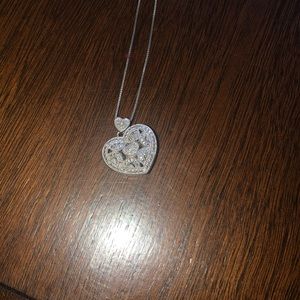 Heart shaped necklace.